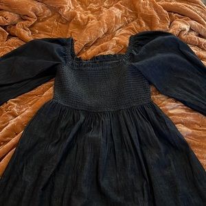 Denim J. Crew dress. No tags but never worn.